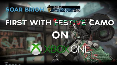 Soar Brioh First Sick Shot W Festive Camo And On Xbox One Youtube