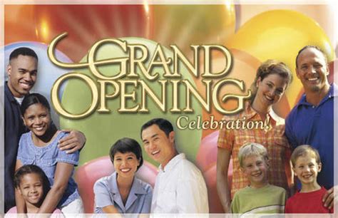 Grand Opening Postcard Church Postcards Outreach Marketing
