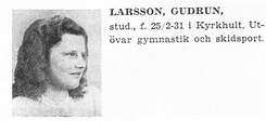 Gudrun Larsson