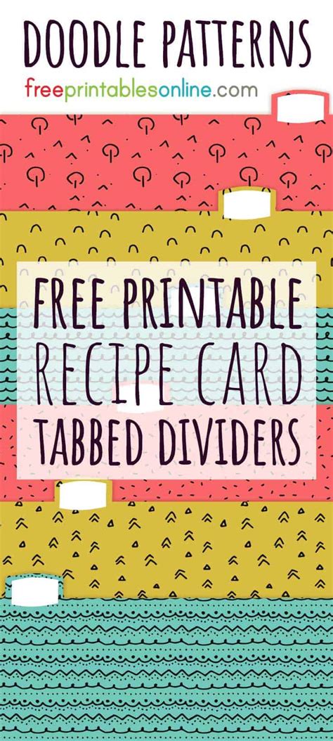 *costco shop card applies to qualifying equipment purchases (solar panels, racking, inverters and battery/ies) only. Doodle Patterns Recipe Card Box Dividers | Free Printables Online