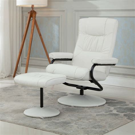 Pickup, delivery & in stores. Recliner Chair Swivel Executive Armchair Lounge w/ Ottoman ...