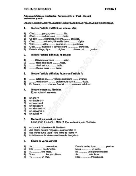 ficha de repaso 1 2 nourriture and vin prueba gratuita de 30 días scribd note cards verb to