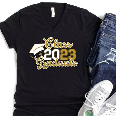 Graduation 2023 T Shirt Iron On Transfer And Clipart Bundle Etsy