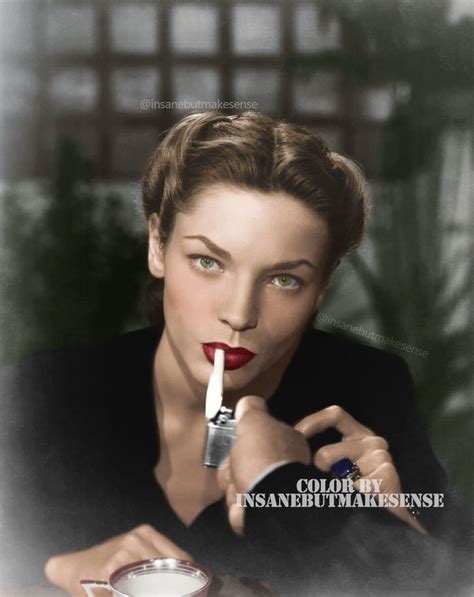Colorization Lauren Bacall In Dark Passage 1947 Film