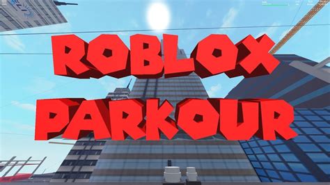 Playing Roblox Parkour Roblox Youtube