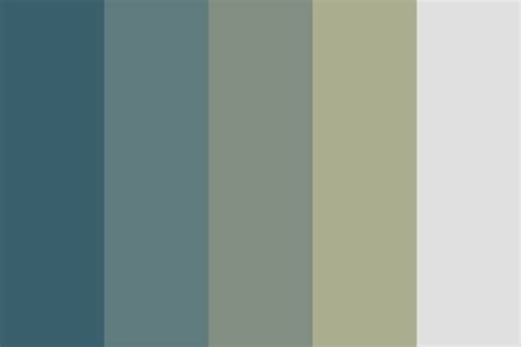 Blue Olive Shades Color Palette Colorpalettes Colorschemes Design