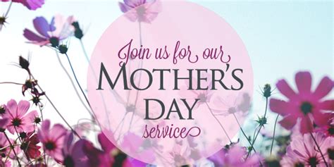 Join Us For Mother’s Day Services Grace Street Fellowship