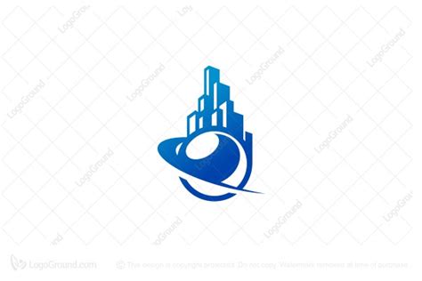 Global City Planet Orb Logo