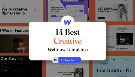 14 Best Creative Webflow Templates In 2023
