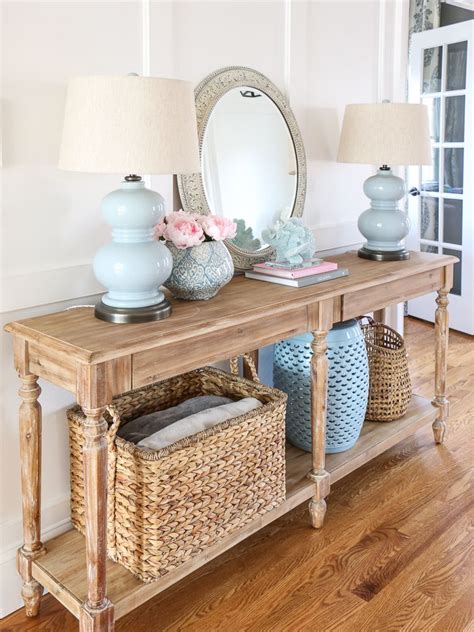 Everett Console Table Two Ways To Style It Stefana Silber Dining