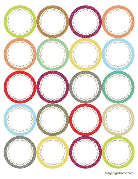 The templates have trim lines and safe zone lines that keep important images from being trimmed off. Printable Canning Jar Labels