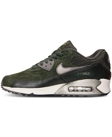 Lyst Nike Womens Air Max 90 Leather Running Sneakers From Finish