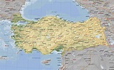 Mapa de Turquia