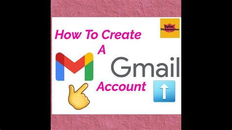 How To Create A Gmail Account Youtube
