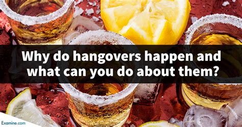 Why Do Hangovers Happen And What Can You Do About Them