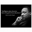 Martin Luther King Jr. Poster famous inspirational quote banner for ...
