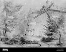 Schloss Ollweiler 1865 Stock Photo - Alamy