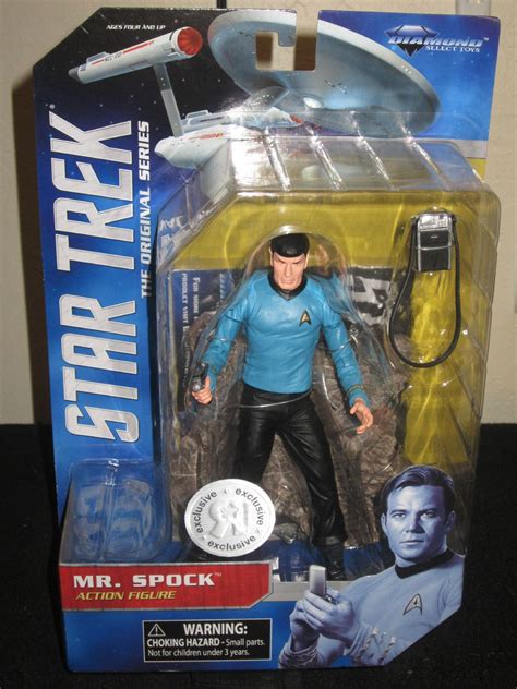 New 2013 Star Trek Original Series Mr Spock 7 Figure Diamond Select
