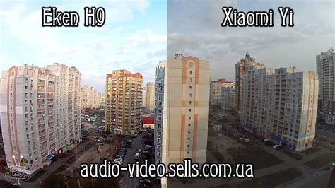 Eken H9 Vs Xiaomi Yi Nice Day Youtube
