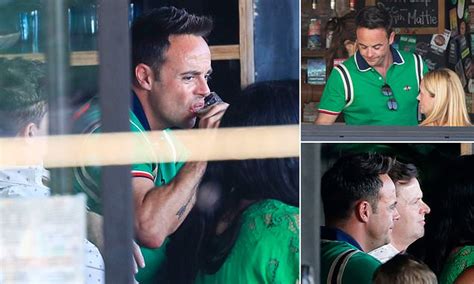 ant mcpartlin celebrates 44th birthday with declan donnelly