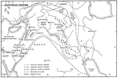 Black Line Map Of Mesopotamia