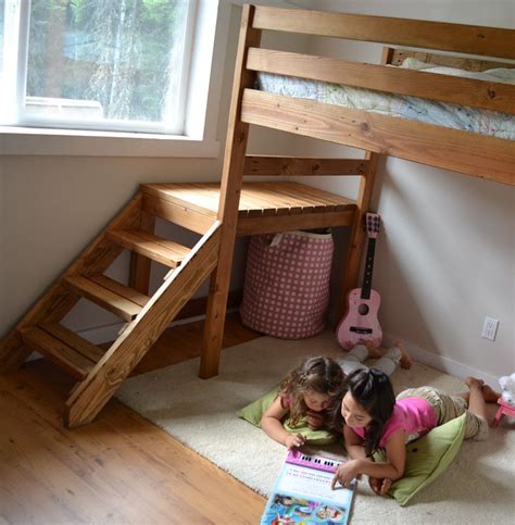 27 Diy Loft Beds For Kids To Have Fun Space Under Their Bed Home And