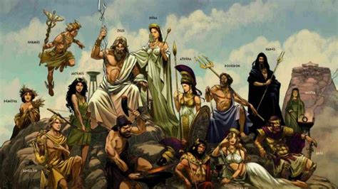 Dewa Dewa Mitologi Yunani Kuno Dan Pengertiannya Remind Informasi