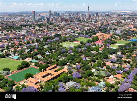 Aerial View Of St Johns College Houghtonjohannesburgsouth Africa