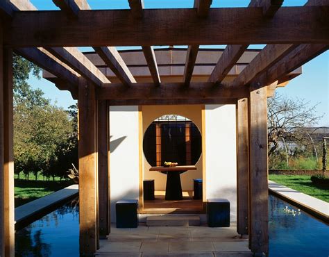 A Pergola In Front Of Japanese Style Buy Image 11003675 Living4media