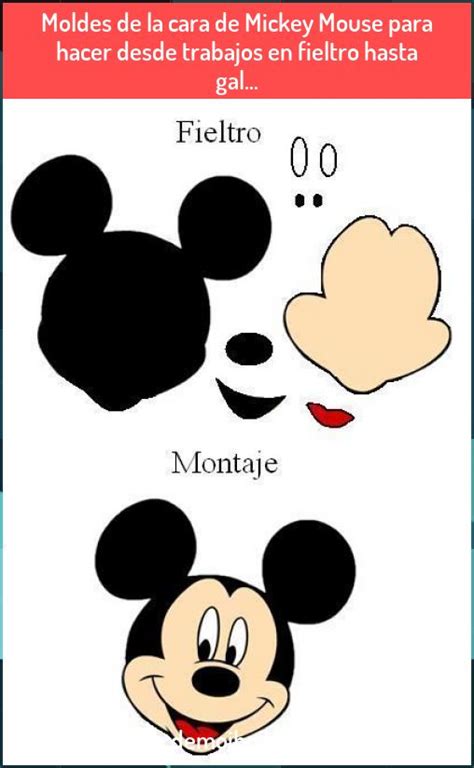 Pin By Missy Torres On Crafts In 2020 Printable Crafts Mickey Mouse