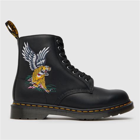 Dr Martens Black 1460 Souvenir Boots Shoefreak
