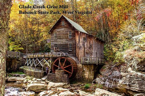 Glade Creek Grist Mill Photograph By Randy Bourque Fine Art America