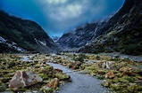 Beautiful cloudy landscape in New Zealand image - Free stock photo ...