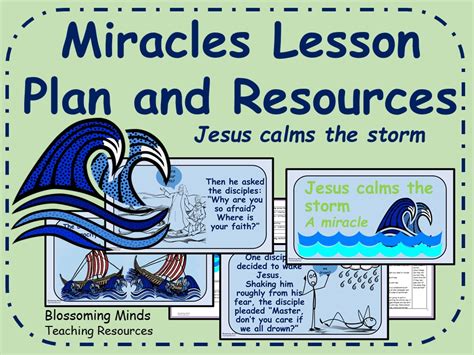 Ks2 Re Plan And Resources Jesus Miracles Jesus Calms The Storm By