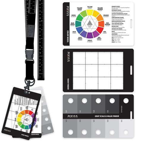 Grey Scale Value Finder Color Wheel Artists View Catcher Finder