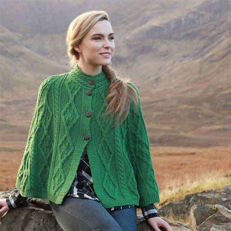 Traditional Irish Wool Cape Made In Ireland 100 Irish Wool