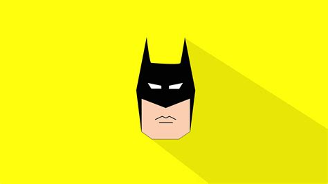 Batman Superheroes Dark Black Minimalism Minimalist Artist