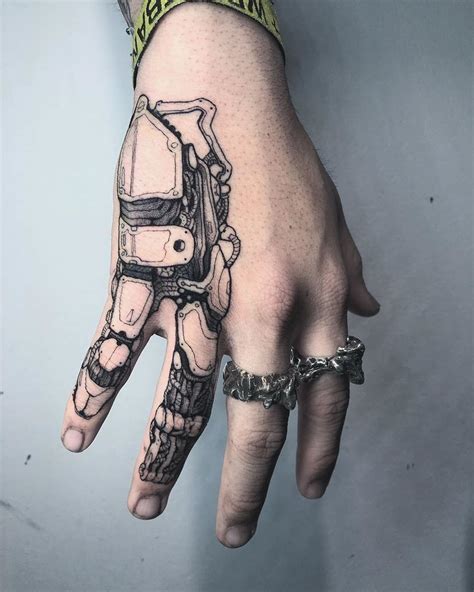Tattoodo On Instagram “bionic 🤖hand Tattoo Made By Eddiexbird In Arcadia Ca Tattoodo” In 2020