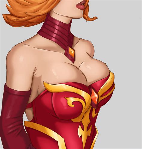Lina Bust Clothed By Kataaoyoc Hentai Foundry