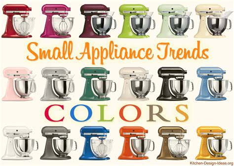 Small Appliance Trends Spicing Up Kitchens With Color And Style