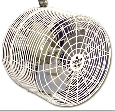 Next time you're looking for a ceiling fan, check the label. Horizontal Air-Flow Fans Greenhouse Air Circulator 12"