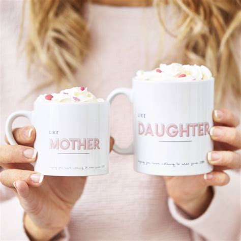Personalised Like Mother Like Daughter Mugs By Sophia Victoria Joy