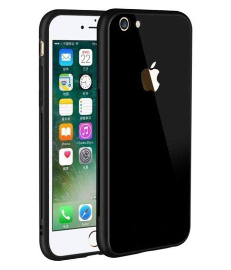 Apple Iphone 6 Plain Cases Doyen Creations Black 360° Luxurious