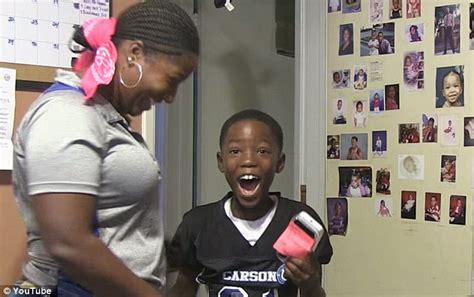 Adorable Moment Mom Pranks Terrified Son 8 Into Believing He Is In