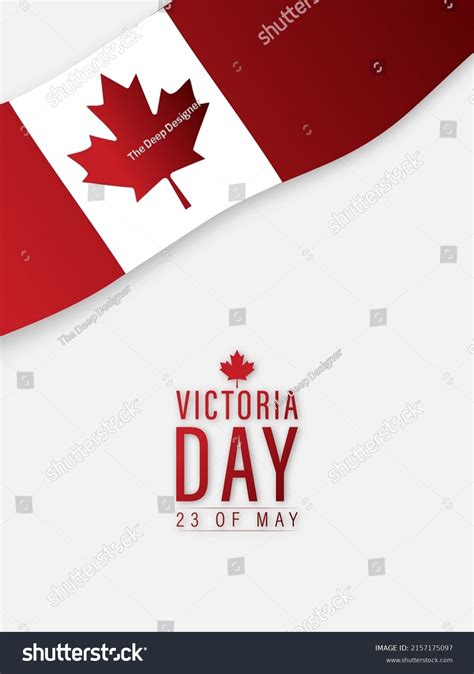 Happy Victoria Day Vector Illustration Stock Vector Royalty Free