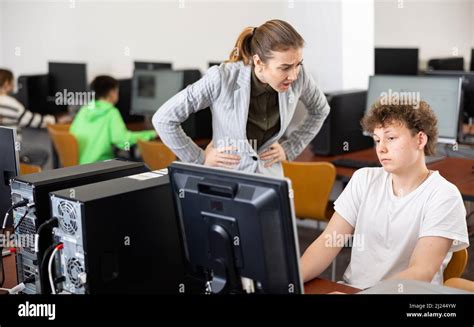Teacher Angry Student Classroom Hi Res Stock Photography And Images Alamy