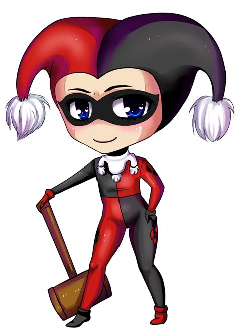 Harley Quinn Chibi By Kaylynraelea On Deviantart