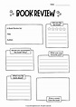Book Review Template KS2 - Great Reading & Writing Activity for kids