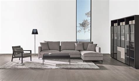 Crescent Sectional Sofa Baci Living Room