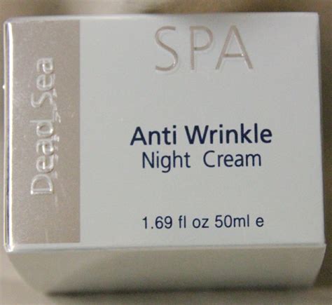 Spa Anti Wrinkle Night Cream 169 Fl Oz Beauty